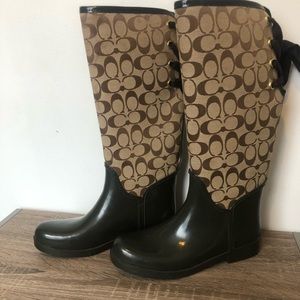 Coach Rain Boots